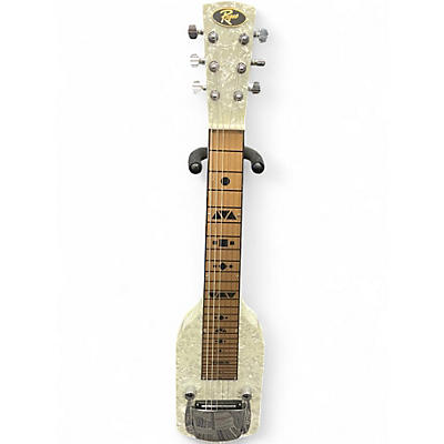 Used Rogue RLS-1 Antique White Solid Body Electric Guitar
