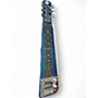 Used Rogue RLS-1MBL LAP STEEL Metallic Blue Lap Steel Metallic Blue