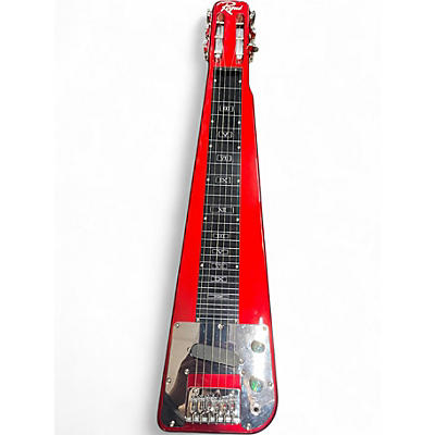 Used Rogue RLS1 Metallic Red Lap Steel