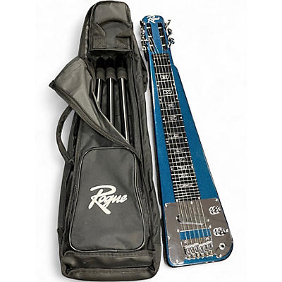 Used Rogue RLS1MBL Blue Lap Steel