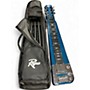 Used Rogue RLS1MBL Blue Lap Steel Blue