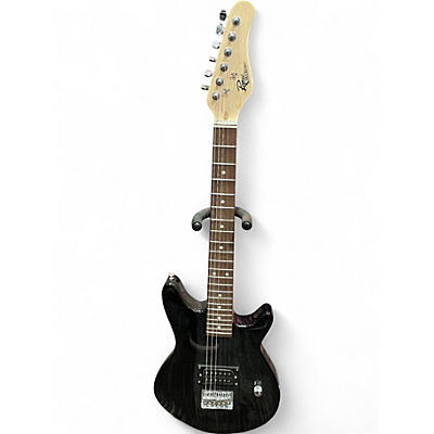 Used Rogue ROCKETEER Black Solid Body Electric Guitar