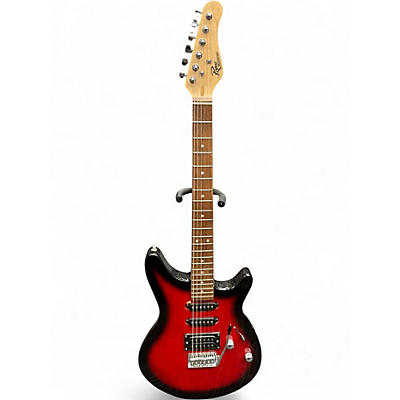 Used Rogue ROCKETEER Red Solid Body Electric Guitar