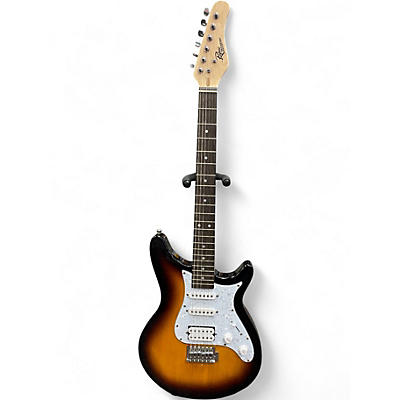 Used Rogue ROCKETEER Sunburst Solid Body Electric Guitar