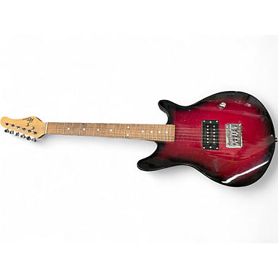 Used Rogue RR100 RED BURST Solid Body Electric Guitar