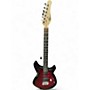 Used Rogue RR100 Wine Burst Solid Body Electric Guitar Wine Burst