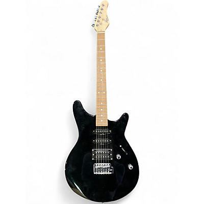 Used Rogue RR100PKBK Black Solid Body Electric Guitar