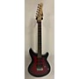 Used Rogue Used Rogue RR100PKRB Wine Red Solid Body Electric Guitar Wine Red