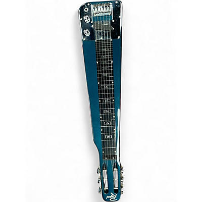 Used Rogue RSL-1 Metallic Blue Lap Steel