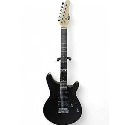 Used Rogue Rocketeer Black Solid Body Electric Guitar