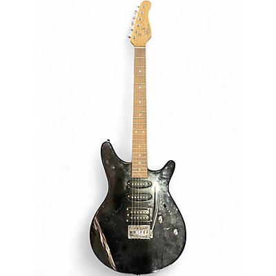 Used Rogue Rocketeer Black Solid Body Electric Guitar