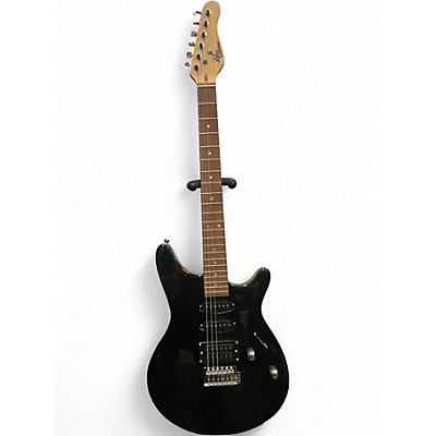 Used Rogue Rocketeer Black Solid Body Electric Guitar