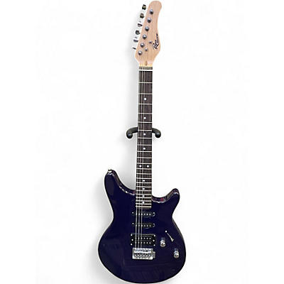 Used Rogue Rocketeer Purple Solid Body Electric Guitar