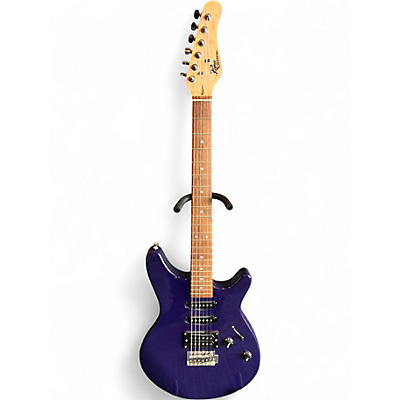 Used Rogue Rocketeer Purple Solid Body Electric Guitar