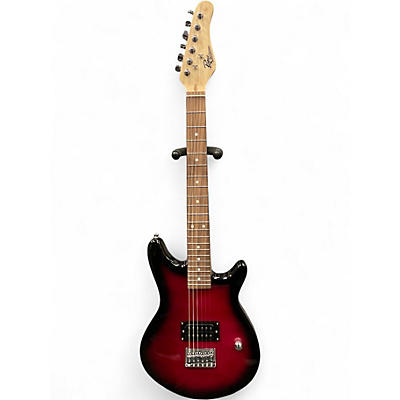Used Rogue Rocketeer RR50 Wine Burst Electric Guitar
