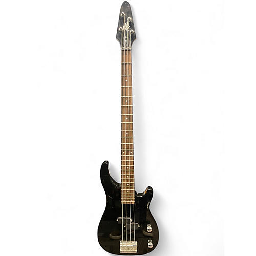 Used Rogue SERIES II Black Electric Bass Guitar Black