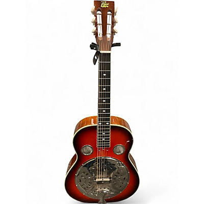 Used Rogue SQUARENECK RESONATOR Sunburst Resonator Guitar