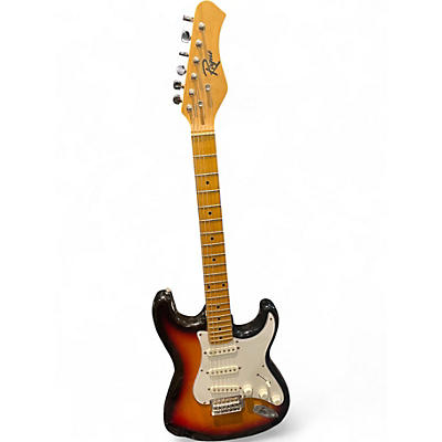 Used Rogue ST3 2 Color Sunburst Solid Body Electric Guitar