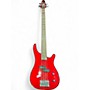 Used Rogue SX100 Candy Apple Red Electric Bass Guitar Candy Apple Red
