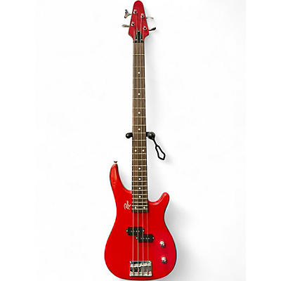 Used Rogue SX100B Red Electric Bass Guitar
