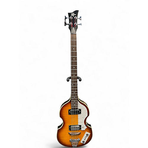 Used Rogue VB-100 Violin Bass Guitar  Vintage Sunburst Electric Bass Guitar Vintage Sunburst