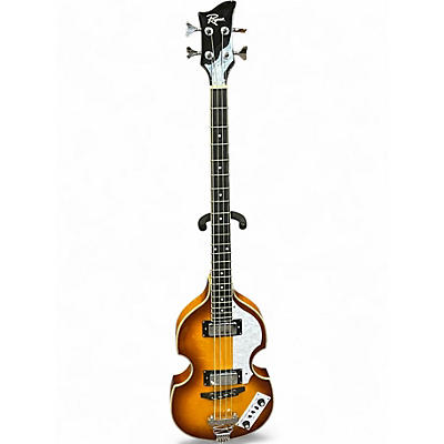 Used Rogue VB100 3 Color Sunburst Electric Bass Guitar