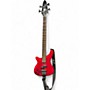 Used Rogue lx200bl red Electric Bass Guitar red