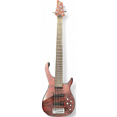 Used Rogue lx406 NATURAL BROWN Electric Bass Guitar NATURAL BROWN