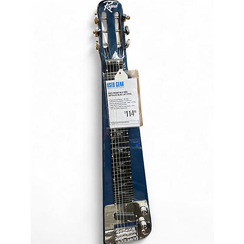 Rogue Used Rogue rLS1MBL Metallic Blue Lap Steel Metallic Blue