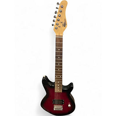 Used Rogue rocketeer 2 Color Sunburst Solid Body Electric Guitar