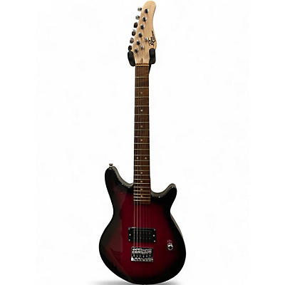 Used Rogue rr50wb Red Solid Body Electric Guitar