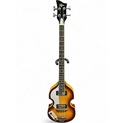 Used Rogue vb-100 left bass 2 Color Sunburst Electric Bass Guitar