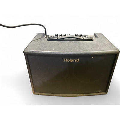 Used Roland AC60 60W 2X6.5 Acoustic Guitar Combo Amp