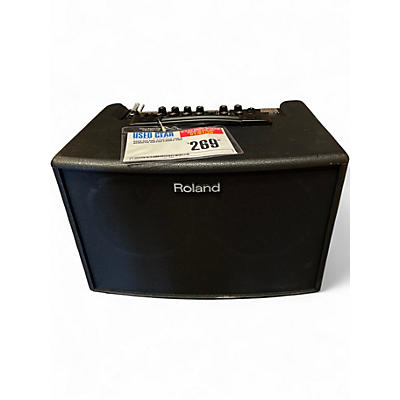 Used Roland AC60 60W 2X6.5 Acoustic Guitar Combo Amp