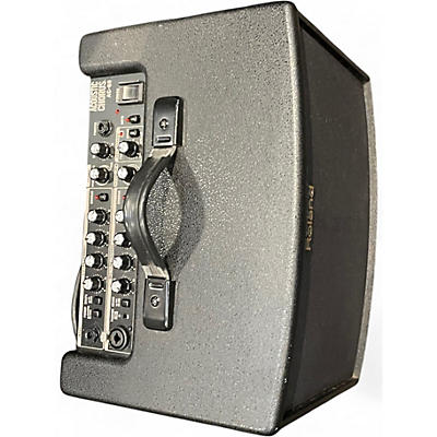 Used Roland AC60 60W 2X6.5 Acoustic Guitar Combo Amp