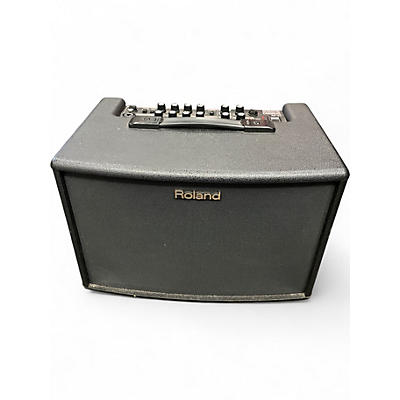 Used Roland AC60 60W 2X6.5 Acoustic Guitar Combo Amp