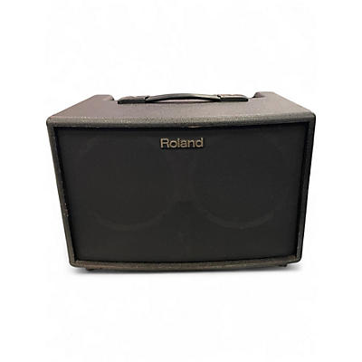 Used Roland AC60 60W 2X6.5 Acoustic Guitar Combo Amp