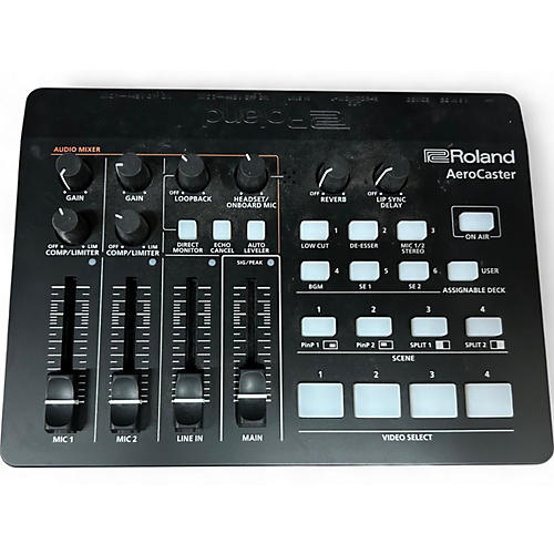 Used Roland AEROCASTER Video Mixer