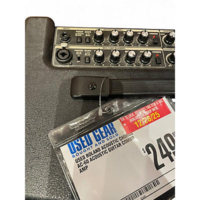 Used Roland Acoustic Chorus AC-60 Acoustic Guitar Combo Amp