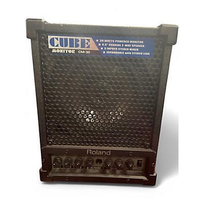 Used Roland CM30 30W pair Powered Monitor