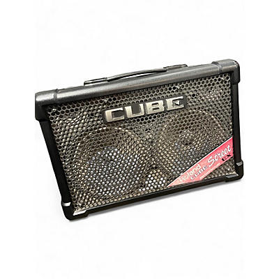Used Roland CUBE STREET EX Acoustic Guitar Combo Amp