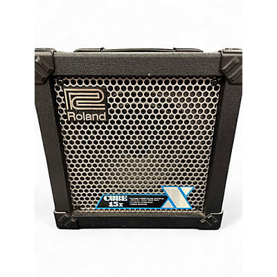 Used Roland Cube 15X 1X8 15W Guitar Combo Amp