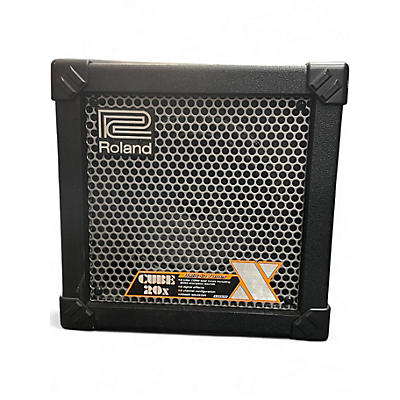 Used Roland Cube 20X 1X8 20W Guitar Combo Amp