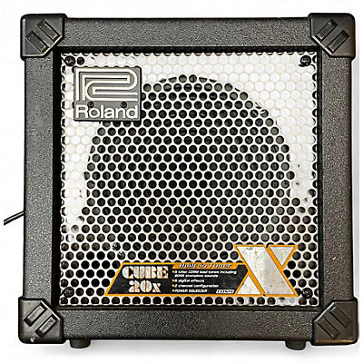 Used Roland Cube 20X 1X8 20W Guitar Combo Amp