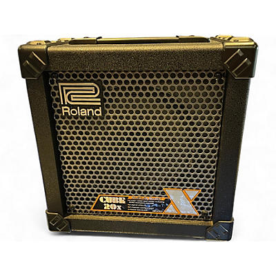 Used Roland Cube 20X 1X8 20W Guitar Combo Amp