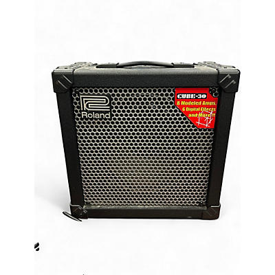 Used Roland Cube 30 1x10 30W Guitar Combo Amp