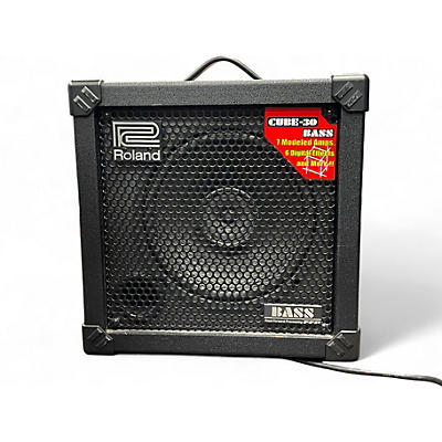 Used Roland Cube-30 Bass Bass Combo Amp