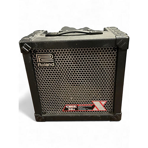 Used Roland Cube 30X 1x10 30W Cube Guitar Combo Amp