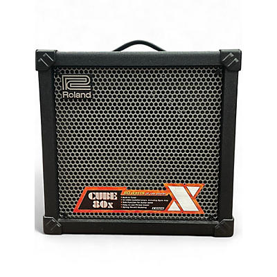 Used Roland Cube 80X 80W 1x12 Guitar Combo Amp