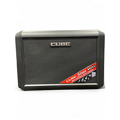 Used Roland Cube Street Mini 10W Multi-Instrument Combo Amp Battery Powered Amp
